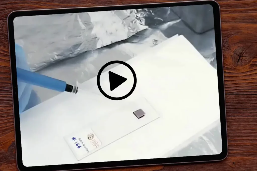 Nikalyte SERS how to use video