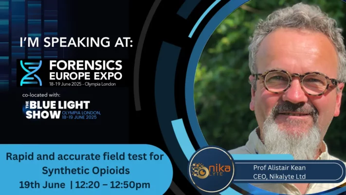 Prof Alistair Kean talk FORENSICS EUROPE EXPO 2025